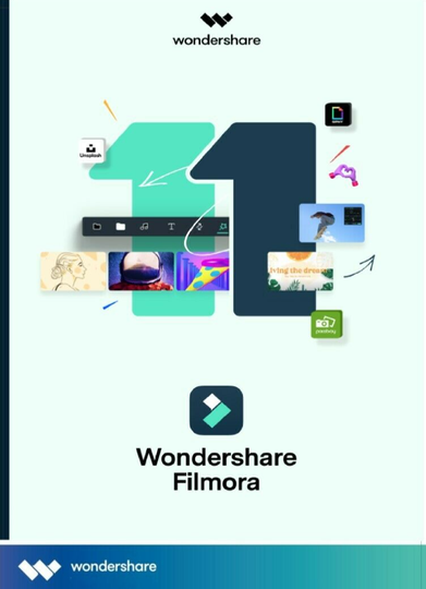 Wondershare Filmora 11 Video Editor Annual Plan