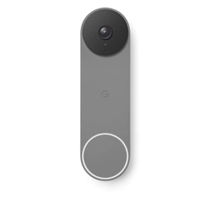 Google Nest Doorbell (Battery) - Video Doorbell Camera - Wireless Doorbell Security Camera - Ash