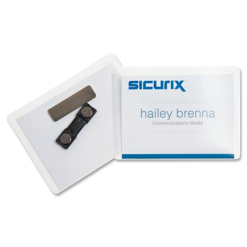 SICURIX Magnetic Style Name Badge