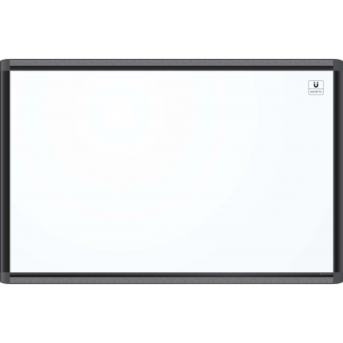 U Brands PINIT Magnetic Dry Erase Board, 36 x 24 Inches, Black Aluminum Frame