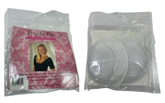 Allary Blanc Remontant Tampons Soutien-Gorge Exhausteurs