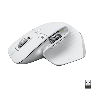 Logitech MX Master 3S Performance Wireless Mouse - Pale Grey