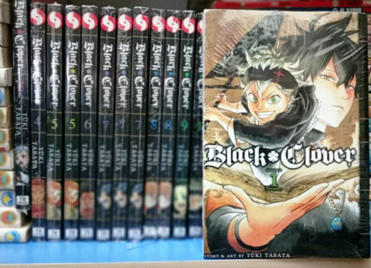 BLACK CLOVER Yuki Tabata Manga Volume 1-17 English Comic FULL SET