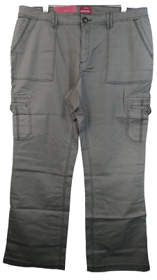 Merona Femmes Extensible Utilitaire Pantalon En Mousse Oive Couleur - Taille 16W