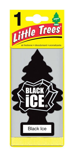 10 Packs BLACK ICE Little Trees Hanging Car Home Office Air Freshener U1P-10155