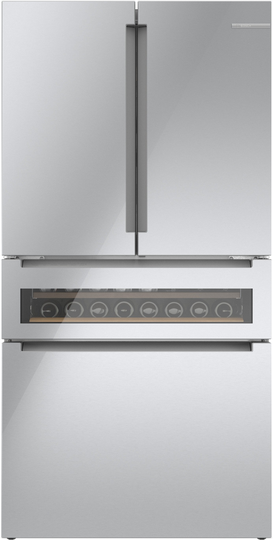 Bosch 800 Series 21 cu ft French Door Refrigerator - Counter Depth.