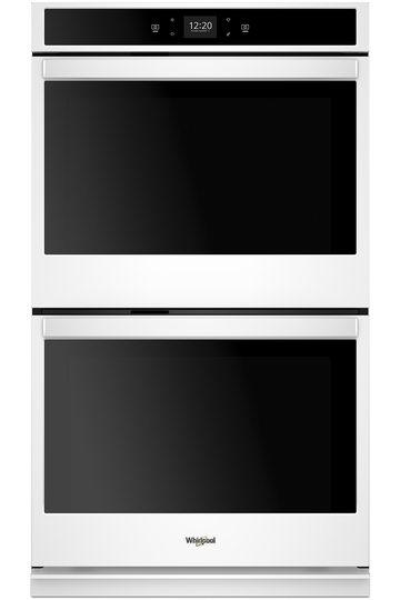 Whirlpool 27" White Smart Double Electric Wall Oven
