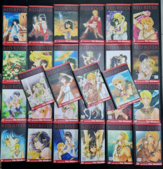 Red River Manga English Version Comic Full Set Volume 1-28(END) Fast Shipping