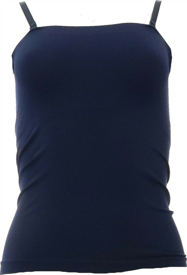 Rhonda Shear Convertible Homogène Bandeau Soutien-Gorge 2Pc Vin Bleu XL