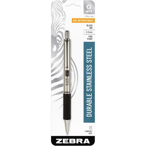 Zebra Pen G-402 4 Series Gel Retractable Pen