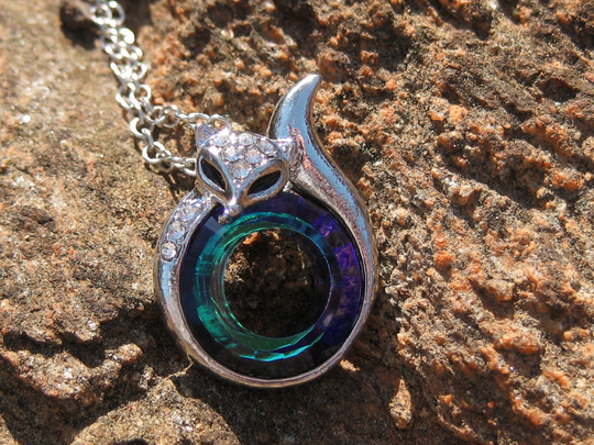 9 Tailed Kitsune Pendant Spirit guide supernatural miracles