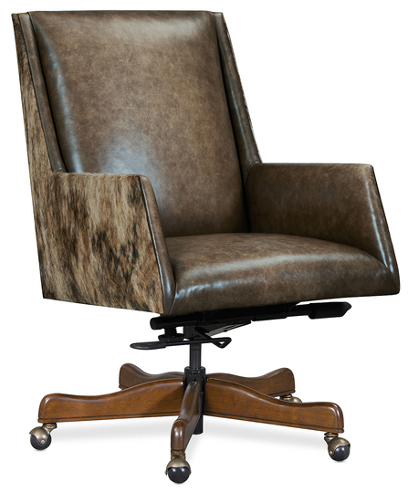 Hooker Furniture Home Office Rives Executive Swivel Tilt Chair
