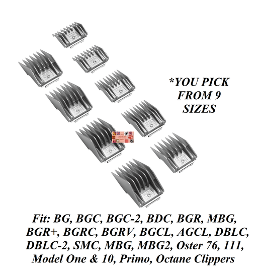 ANDIS Adjustable Spring Detachable Blade COMB Fits BG,BGC-2,BGR+2,BGRC Clippers
