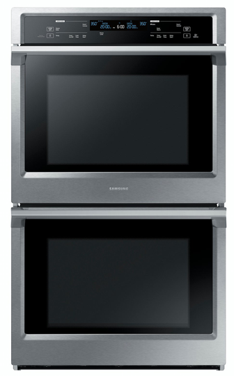 Samsung 10.2 cu ft Double Wall Oven - 30"W Stainless Steel