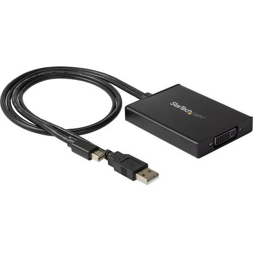 StarTech.com Mini DisplayPort to Dual-Link DVI Adapter - Dual-Link Connectivity - USB Powered - DVI Active Display Converter - Compatible with Windows