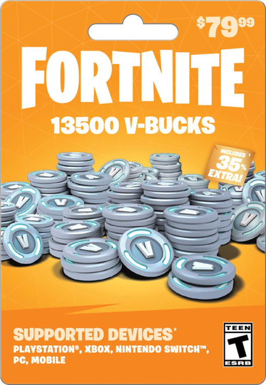 V-Bucks 79.99 Card