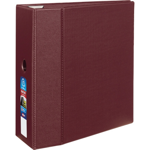 Avery® 5" Heavy Duty Binder, One-Touch EZD Ring, Maroon, 1050 Sheets