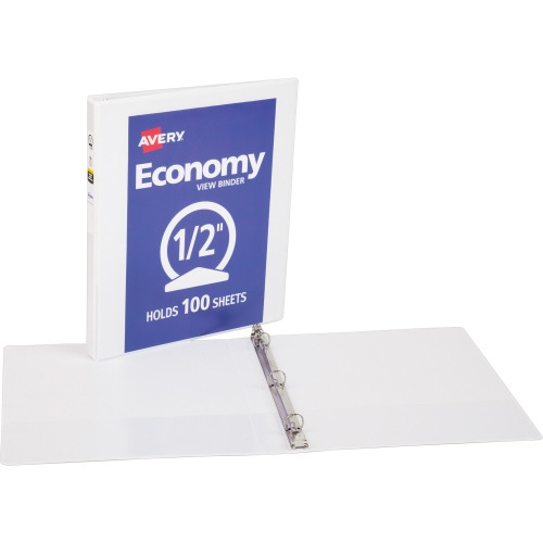 Avery Economy View Binders with Round Rings - without Merchandising