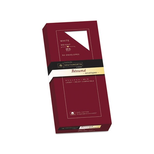100% Cotton Resume Envelope