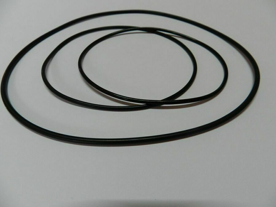 3 NEW Replacement BELTS for Grundig Tape TK 20 Rubber Drive Belt Kit