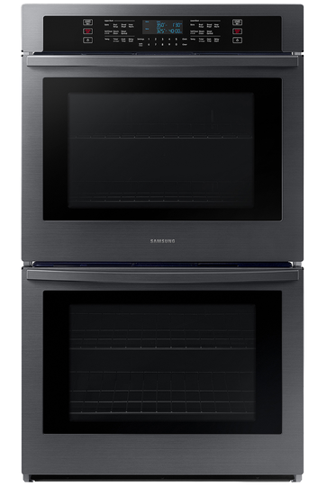 Samsung 30" Fingerprint Resistant Black Stainless Steel Double Wall Oven