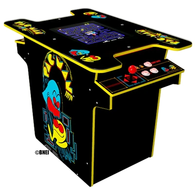 Arcade1Up PAC-MAN Head-to-Head Arcade Table - Black Series Edition
