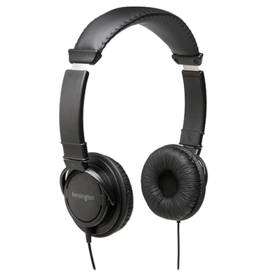 Kensington Hi-Fi Headphones - Headphones - on-ear - wired - 3.5 mm jack - black
