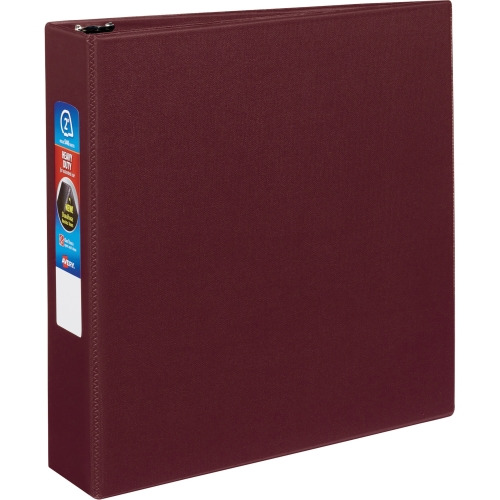 Avery® 2" Heavy-Duty Binder, One-Touch EZD Ring, Maroon, 540 Sheets