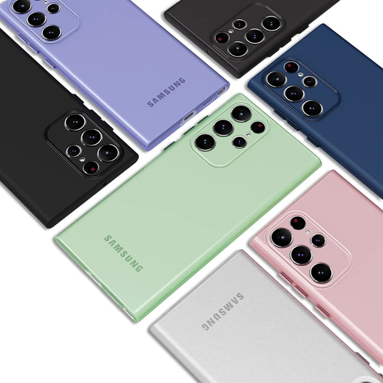 Soft Ultra-Thin 0.7 Mm Matte Tpu Phone Case For Samsung S22 Ultra, Slim Design,
