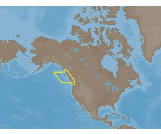 C-MAP MAX NA-M025 - Canada West - C-Card