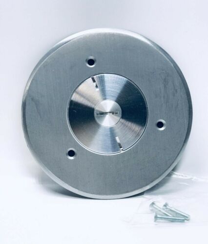 PS895/PS896 Floor Box Cover 5-1/2" cover, w/ Single Concentric Threaded Plugs