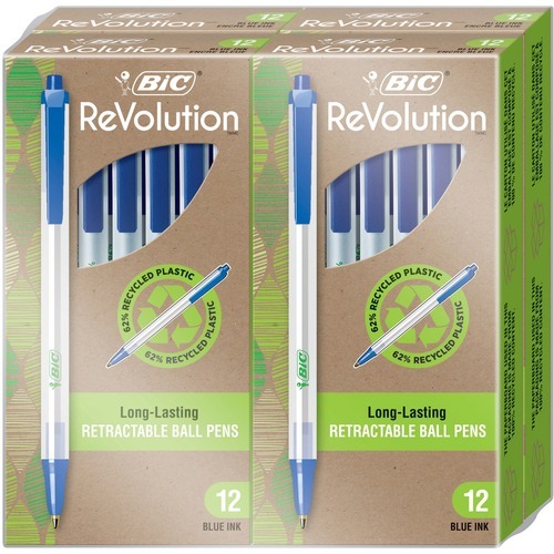 BIC ReVolution Clic Stic Retractable Ballpoint Pen