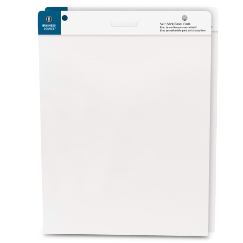 Business Source 25"x30" Self-stick Easel Pads