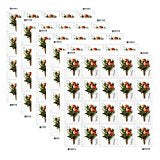 Celebration Boutonniere 5 Sheets of 20 USPS Forever First Class Postage Stamps W