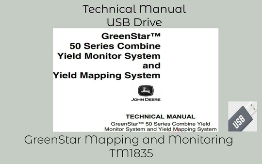 John Deere GreenStar Mapping and Monitoring Technical Manual TM1835