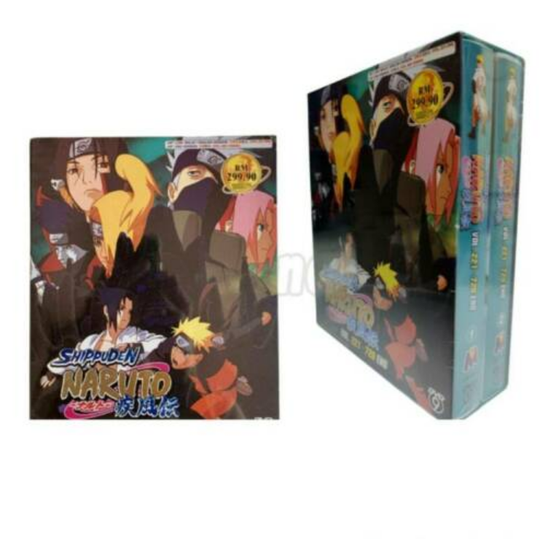 English Anime DVD Naruto Shippuden Complete Series Vol 1 - 500 End + Free Ship