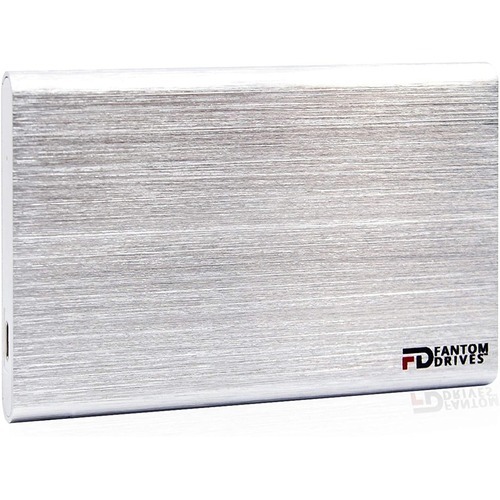 Fantom Drives External SSD 250GB USB 3.1 Gen 2 Type-C 10Gb/s - Silver - Mac - GFORCE 3.1 SSD Series