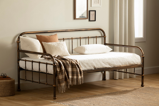 Prairie Bronze Twin Metal Daybed