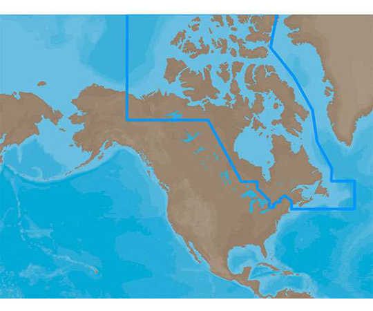 C-MAP MAX NA-M012 - Canada North & East - C-Card