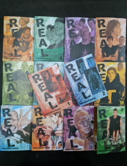 REAL Takehiko Inoue Manga Volume 1-14 English Version Comic DHL