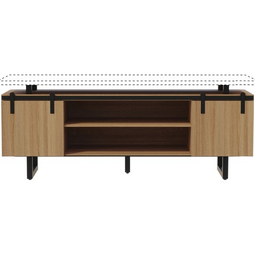 Safco Mirella Wall Cabinet Base w/Wood Doors