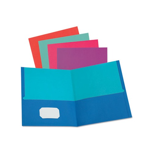 Twisted Twin Textured Pocket Folders