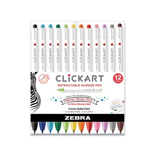 ClickArt Retractable Marker Pen