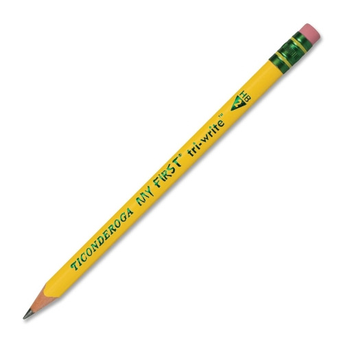 Ticonderoga Tri-Write Beginner No. 2 Pencils