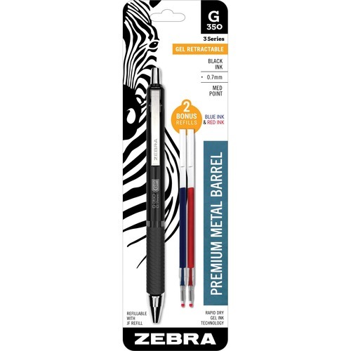Zebra Pen 0.7mm Retractable Gel Pen