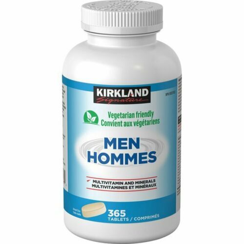 Kirkland Signature MEN Multivitamin,365 Tablets FRESH FROM CANADA