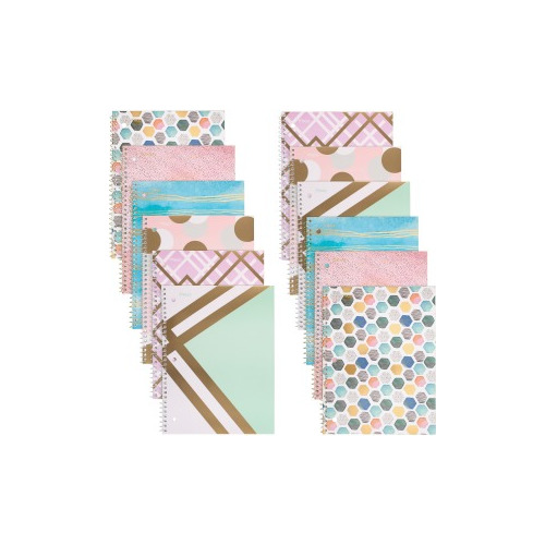 Mead Shape It Up 1-subject Notebook