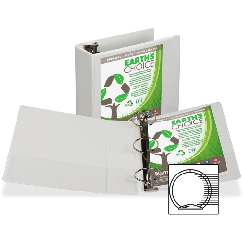 Samsill Earth's Choice Biobased USDA Certified 4" View Binder