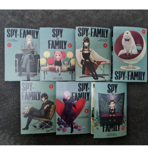 Spy X Family Manga Tatsuya Endo Full Set English Comic Volume 1-9 Fast Shipping
