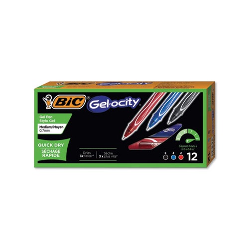 Gel-ocity Quick Dry Retractable Gel Pen